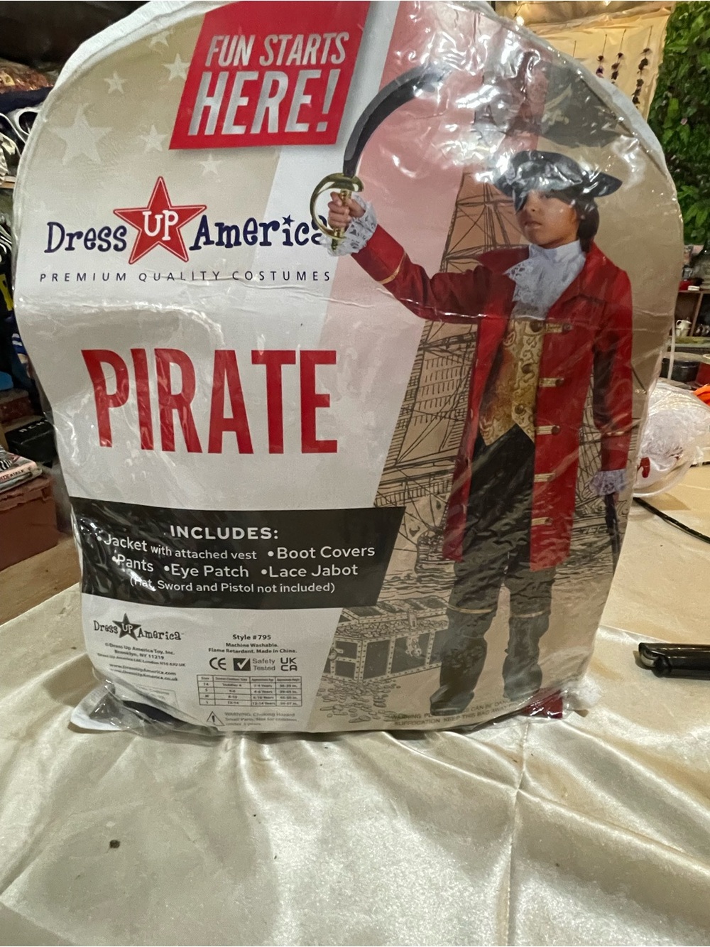Elite Kids' Pirate Costume medium